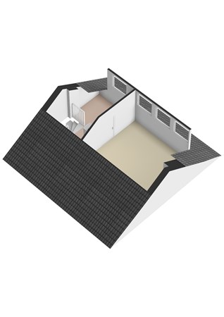 Plattegrond - Klimopstraat 11, 6413 SE Heerlen - Klimopstraat 11 Heerlen - Zolder 3D.jpg